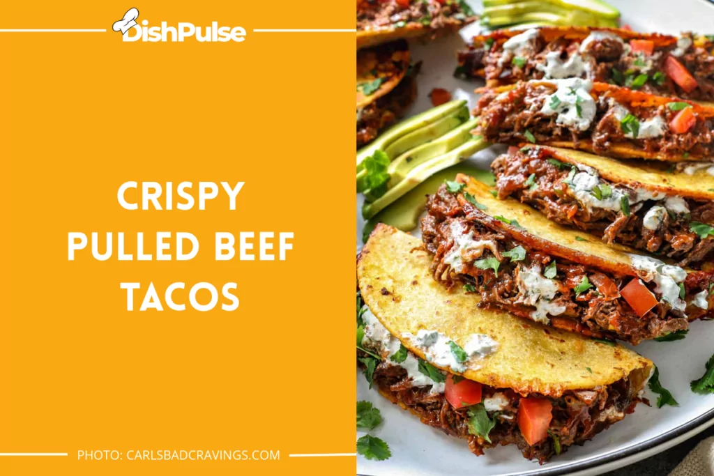 Crispy Pulled Beef Tacos