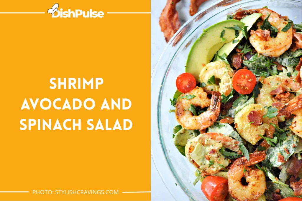 Shrimp Avocado And Spinach Salad