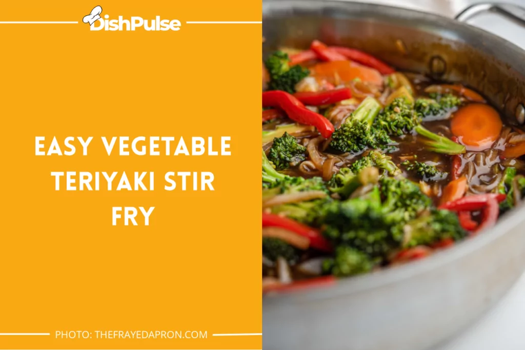 Easy Vegetable Teriyaki Stir Fry