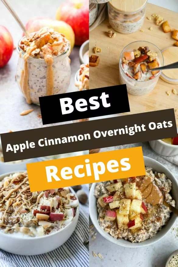 Apple Cinnamon Overnight Oats