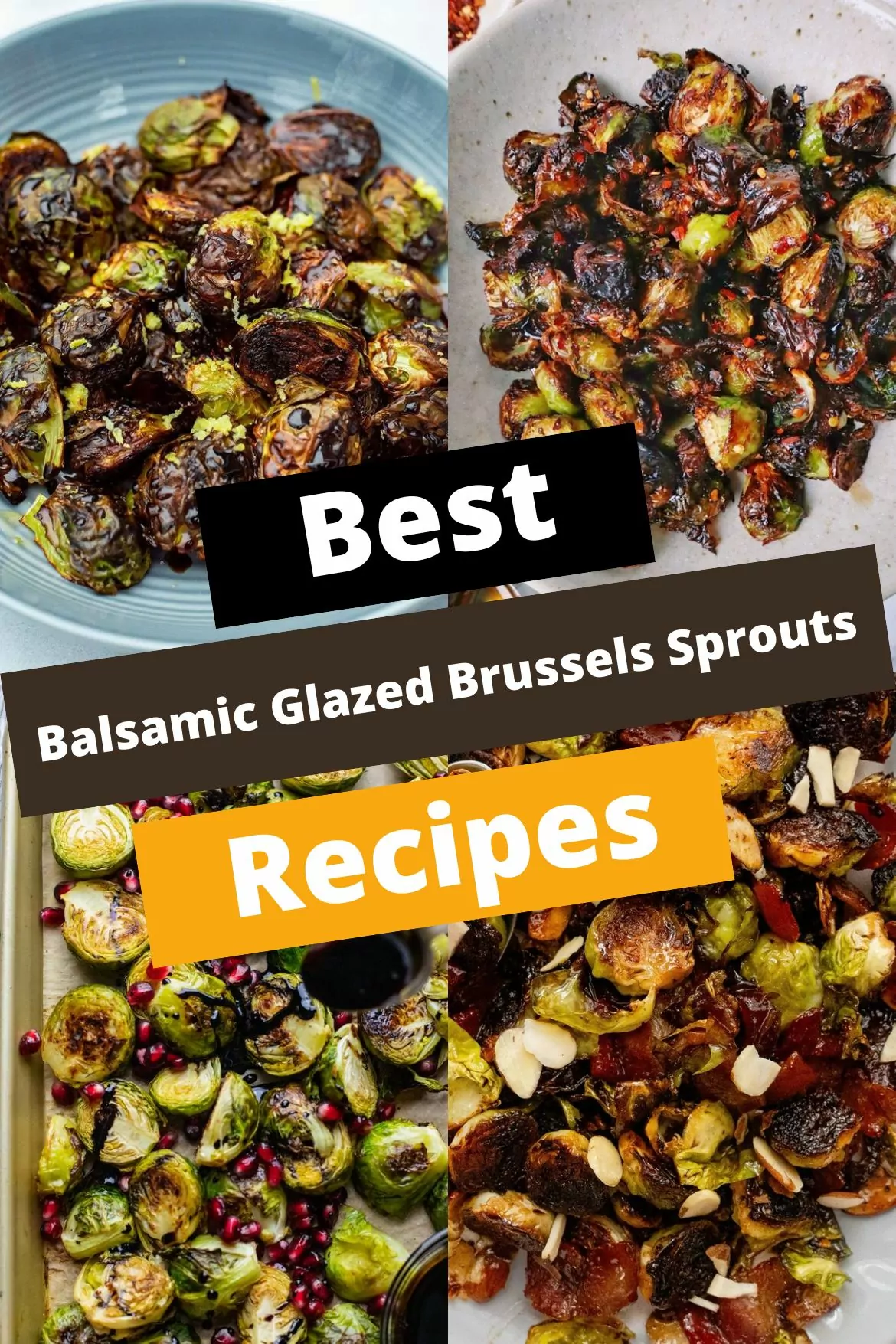 Balsamic Glazed Brussels Sprouts