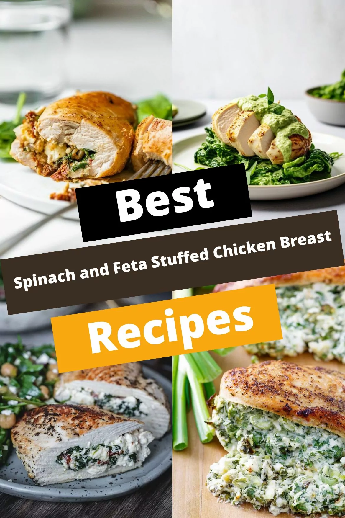 Spinach and Feta Stuffed Chicken Breast