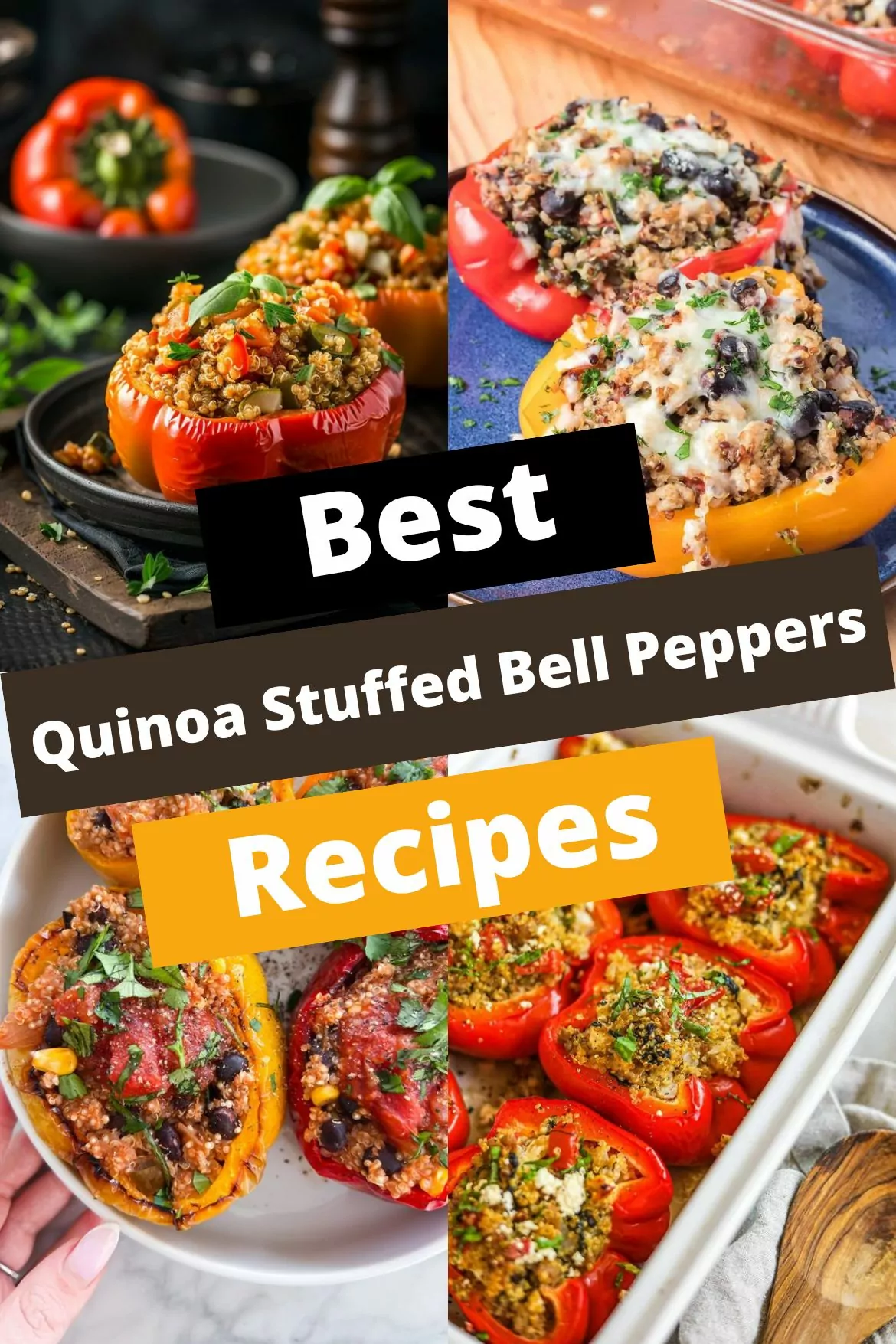Quinoa Stuffed Bell Peppers