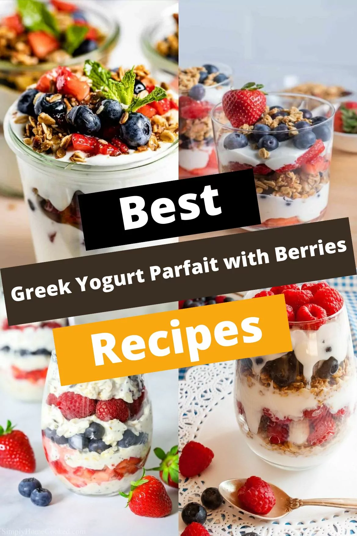 Greek Yogurt Parfait with Berries