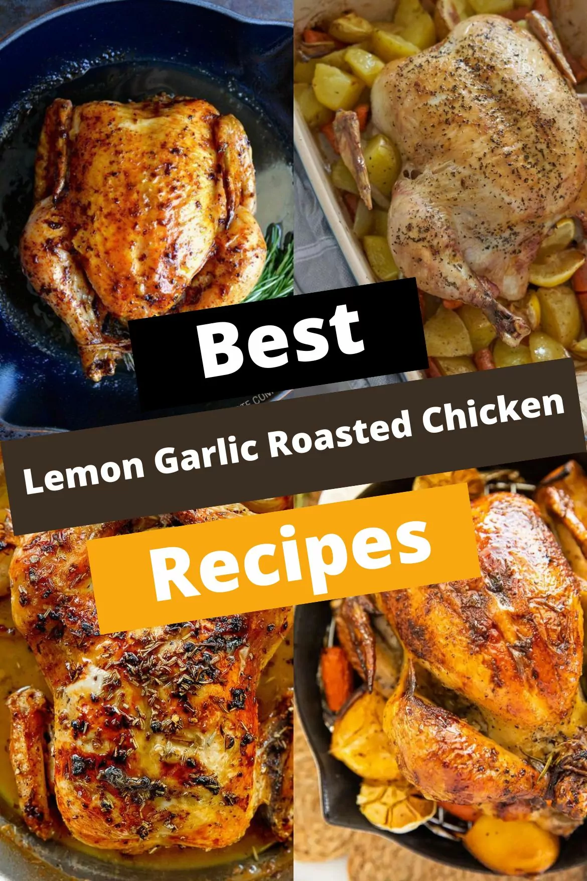 Lemon Garlic Roasted Chicken