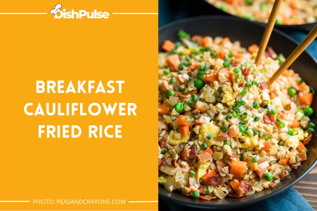 Breakfast Cauliflower Fried Rice