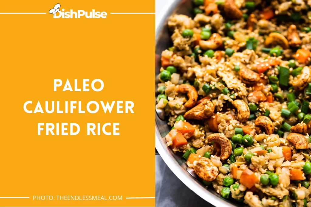 Paleo Cauliflower Fried Rice