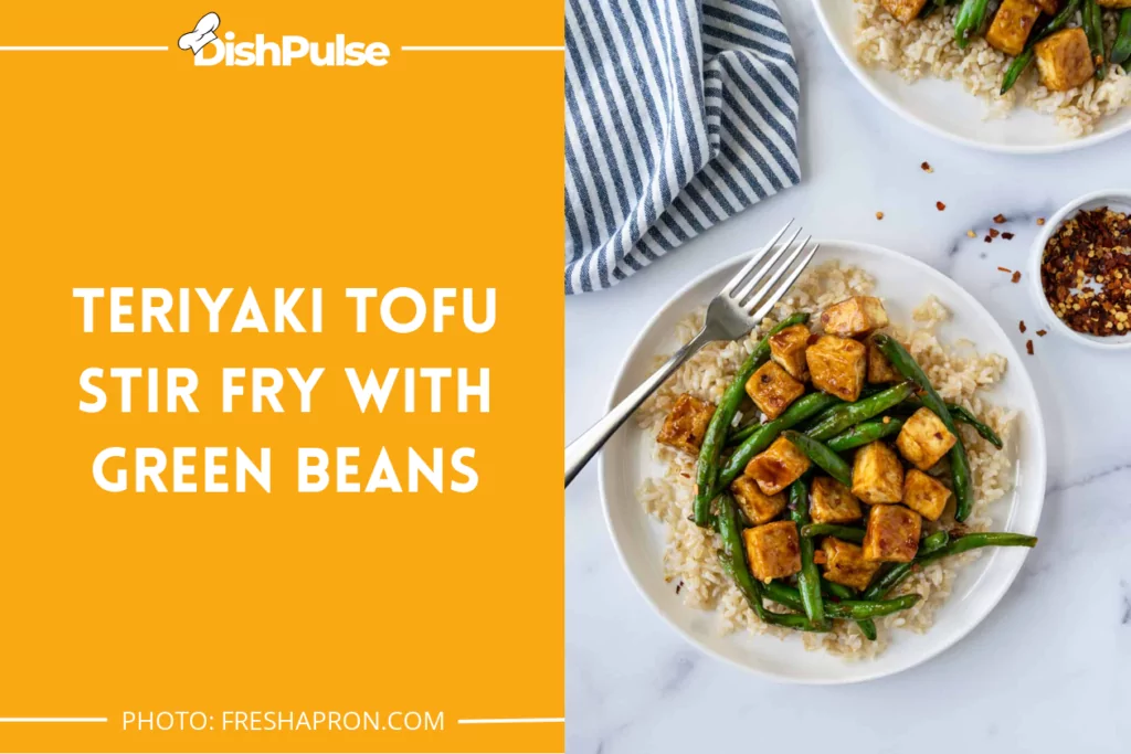 Teriyaki Tofu Stir Fry with Green Beans