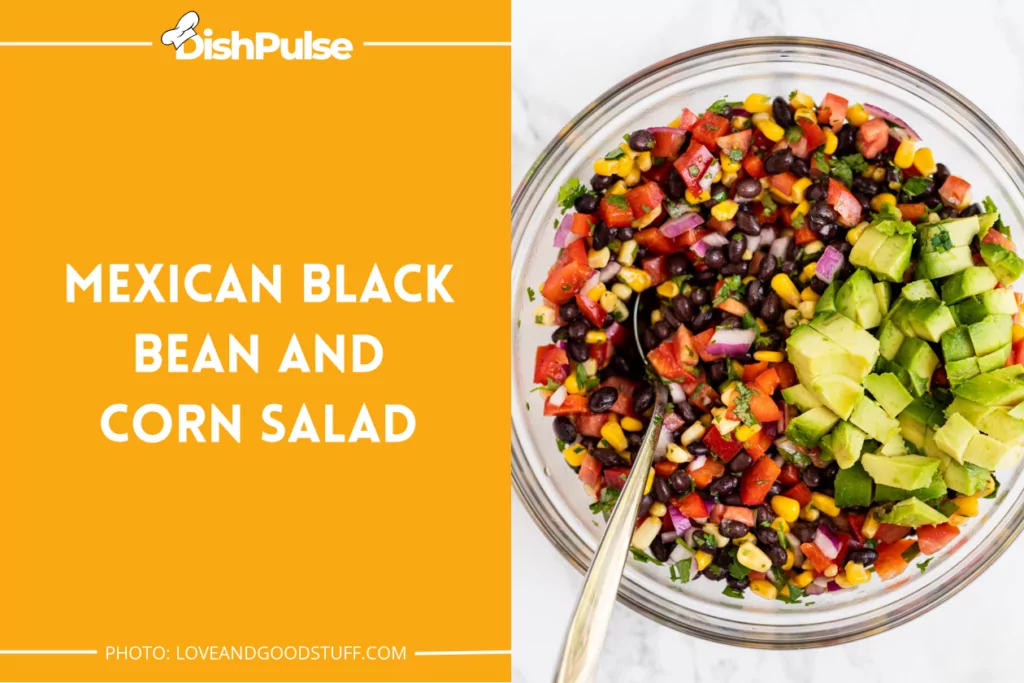 Mexican Black Bean and Corn Salad