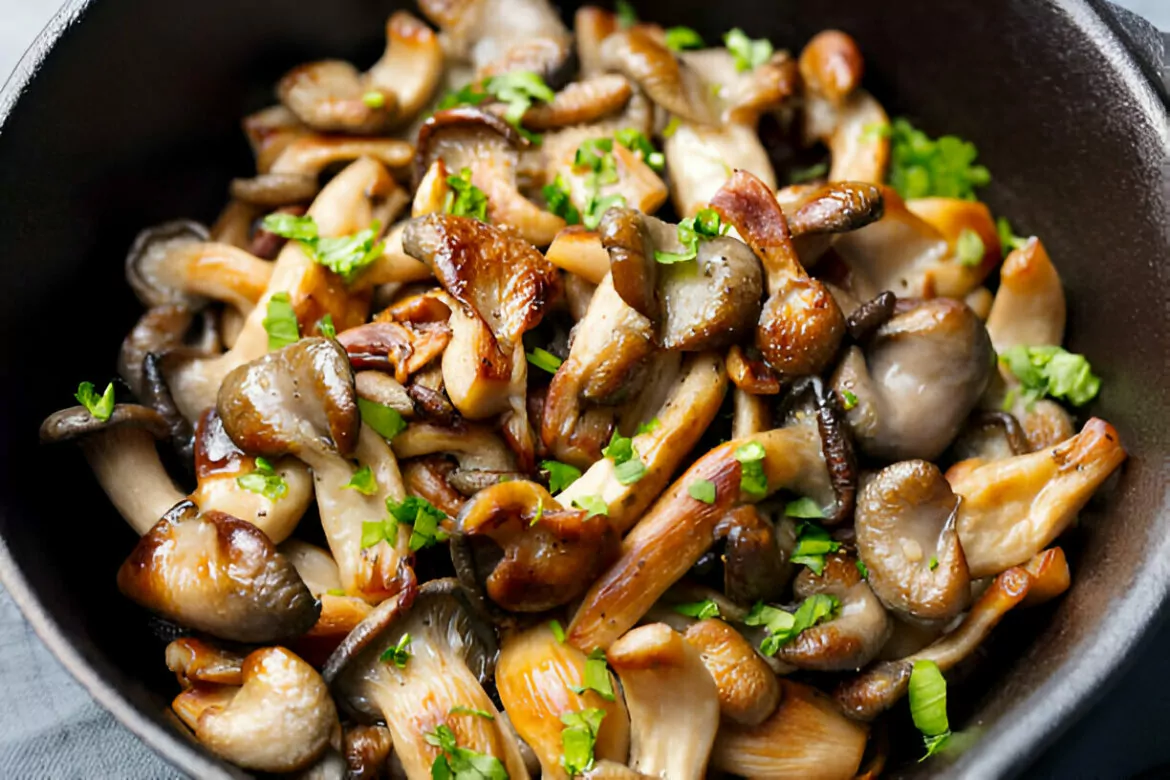 Garlic Butter Oyster Mushrooms Recipe