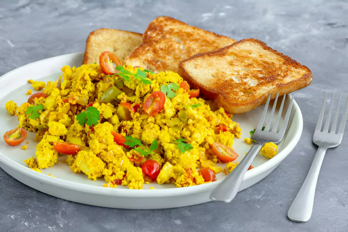 Tofu Scramble with Tomatoes Recipe