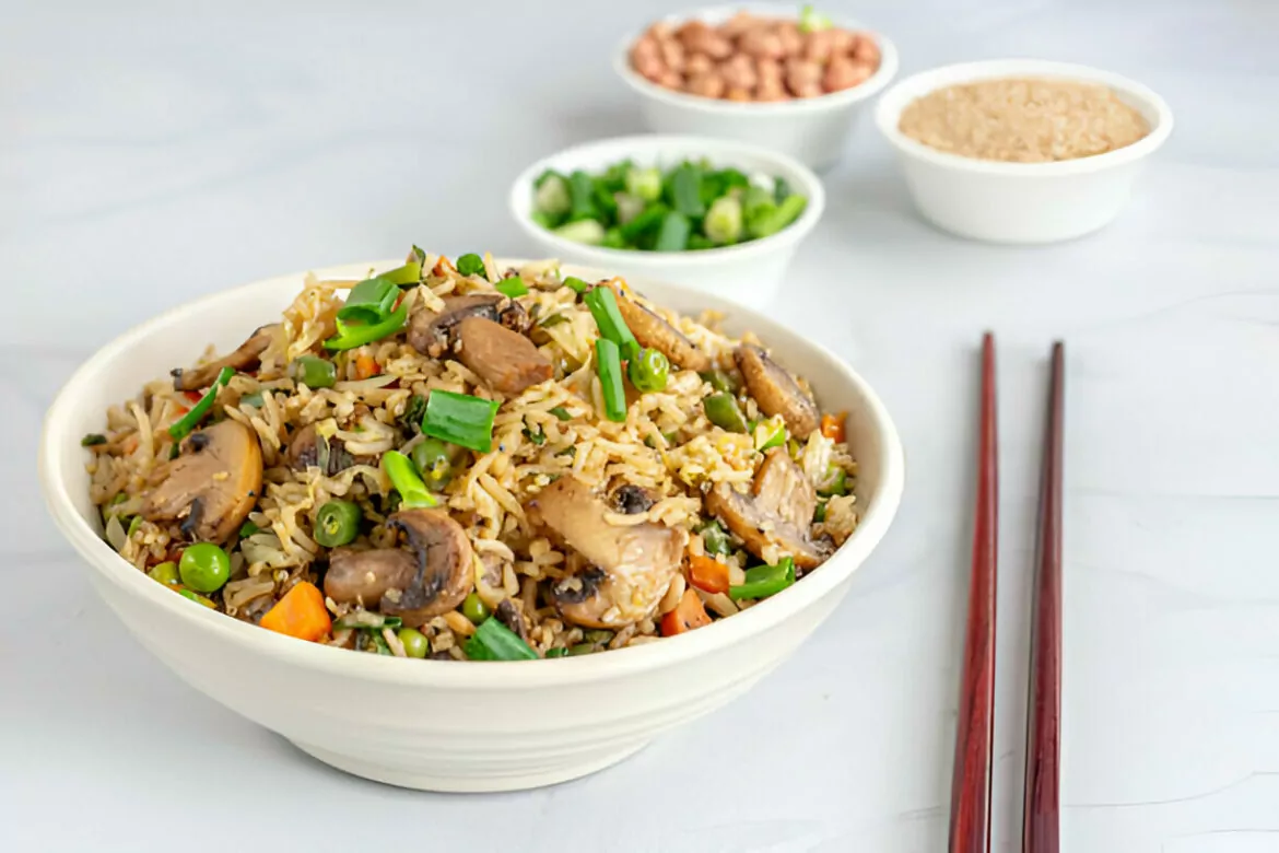Mushroom Fried Rice Recipe