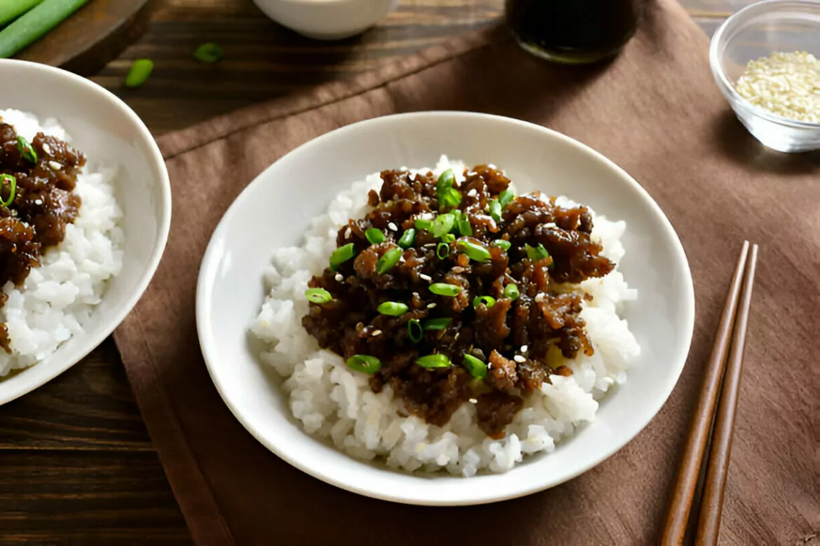 Mongolian Ground Beef Recipe