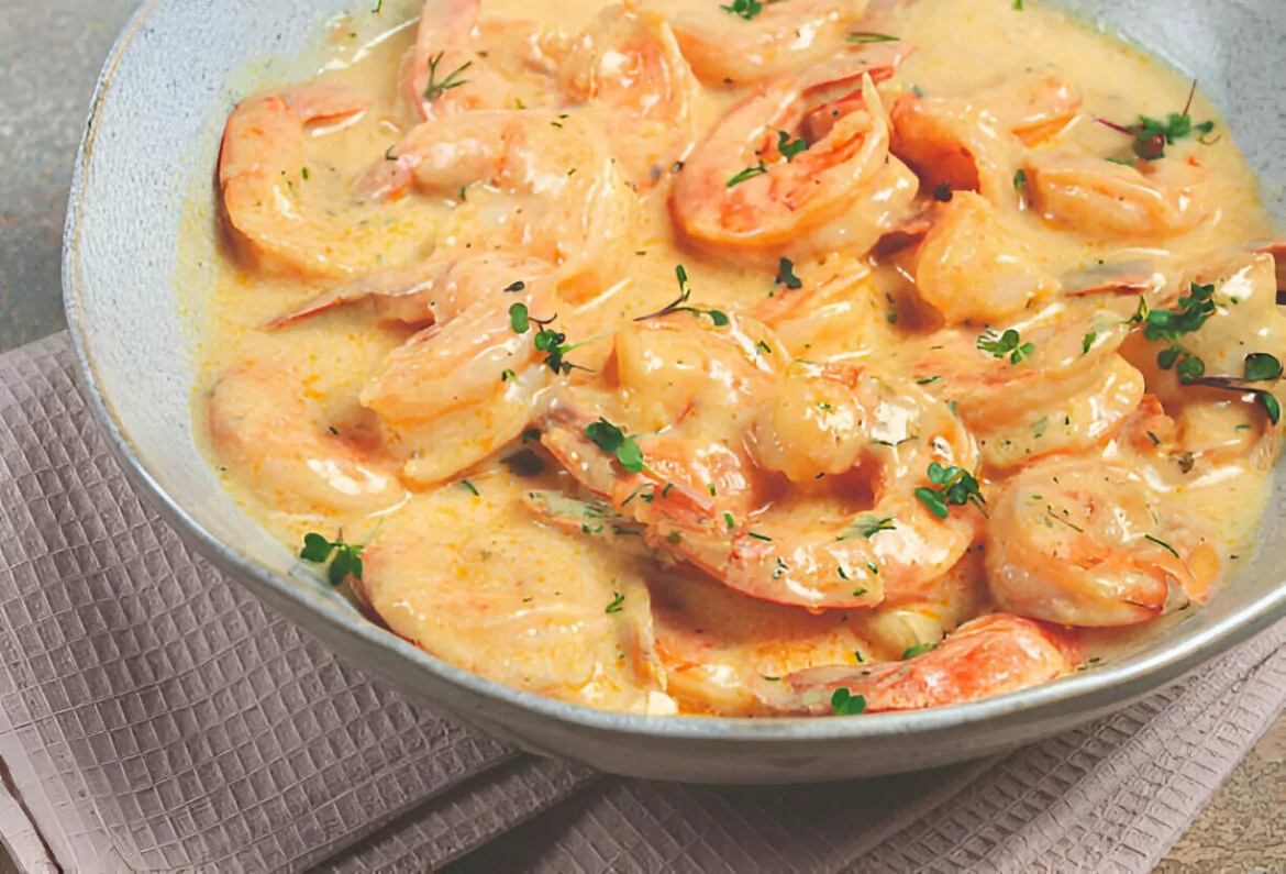 Creamy Garlic Shrimp Recipe
