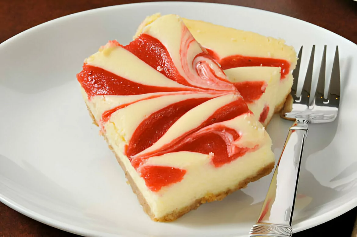 Strawberry Cheese Cake Swirl Recipe
