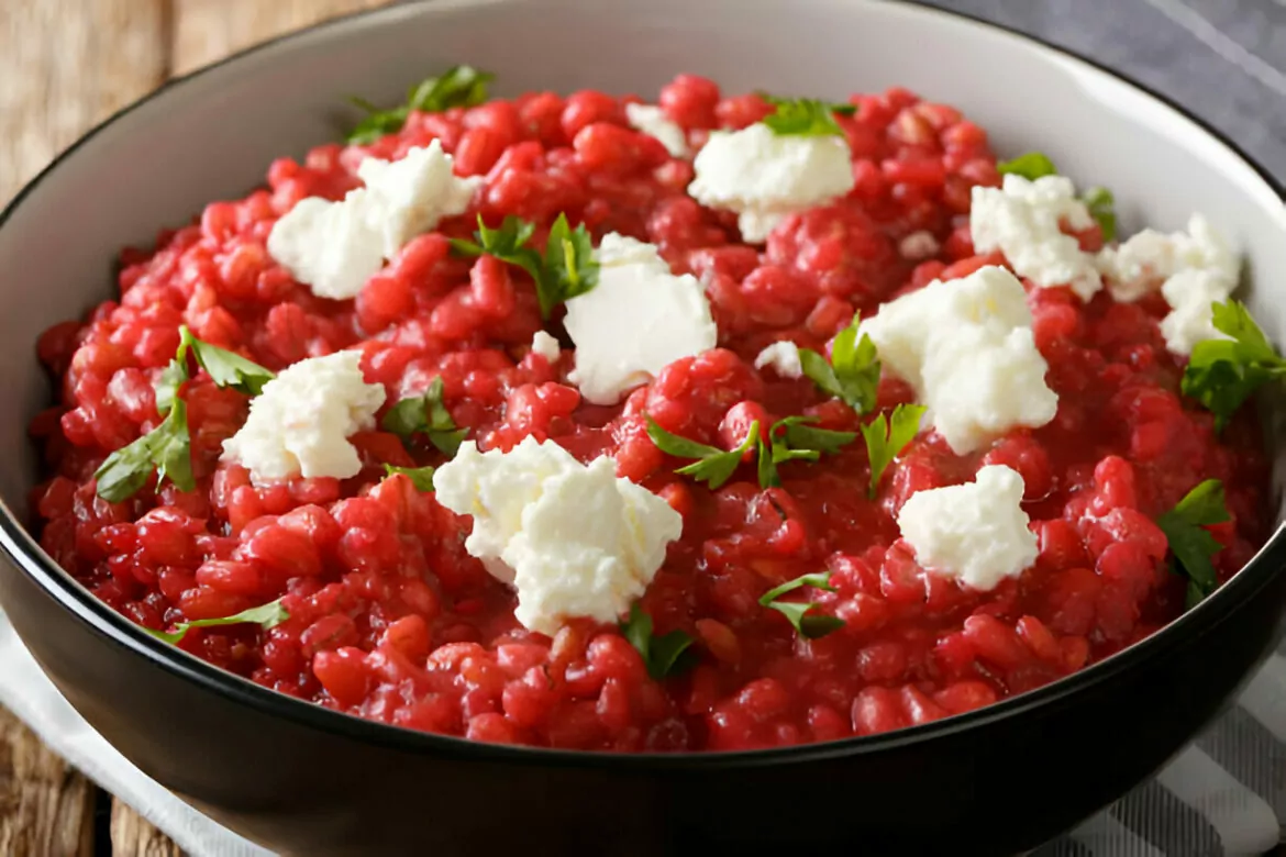 Beet Risotto Recipe