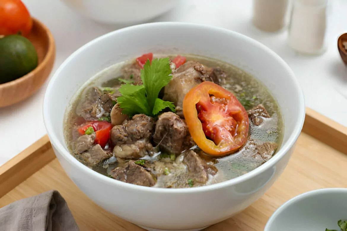Herbed Beef Soup Recipe