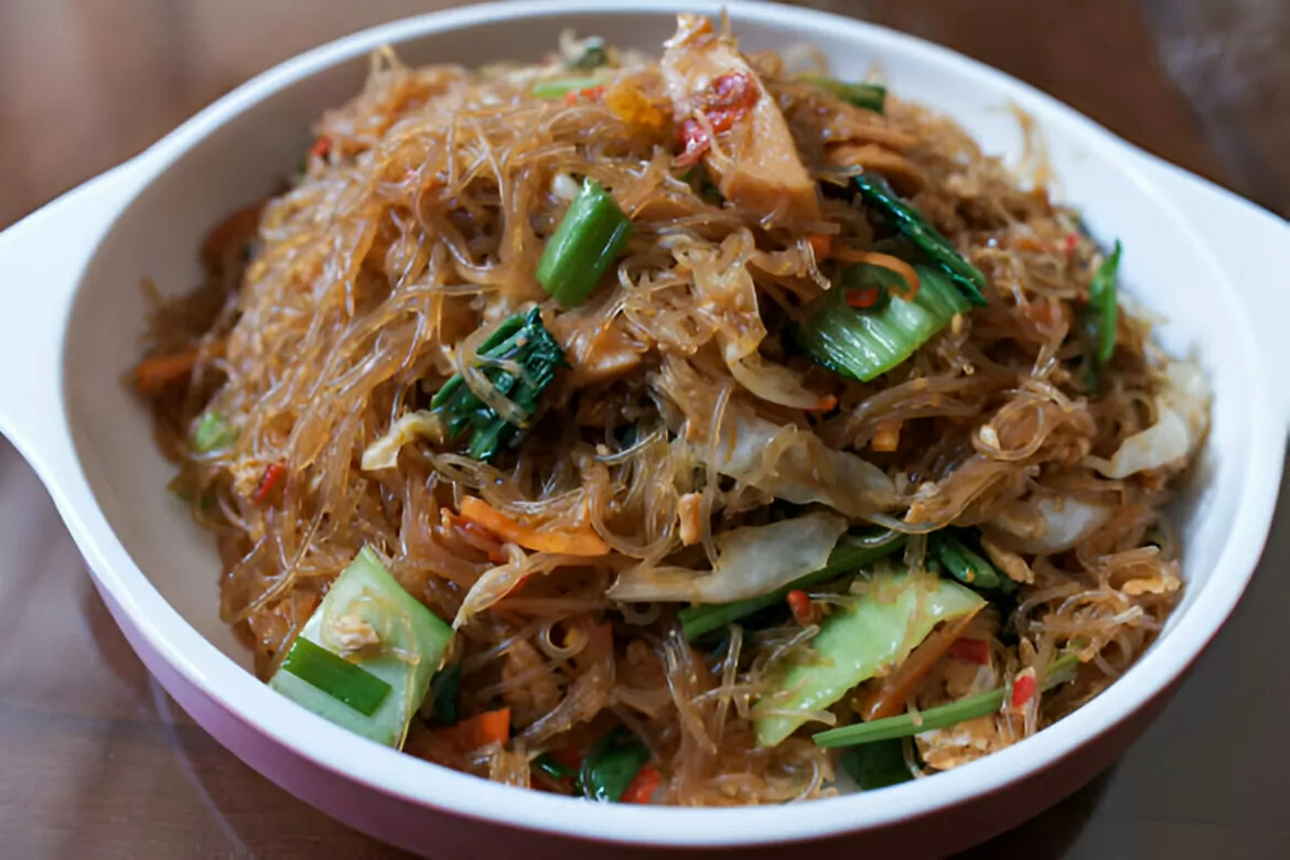 Chicken Stir Fry with Rice Noodles Recipe