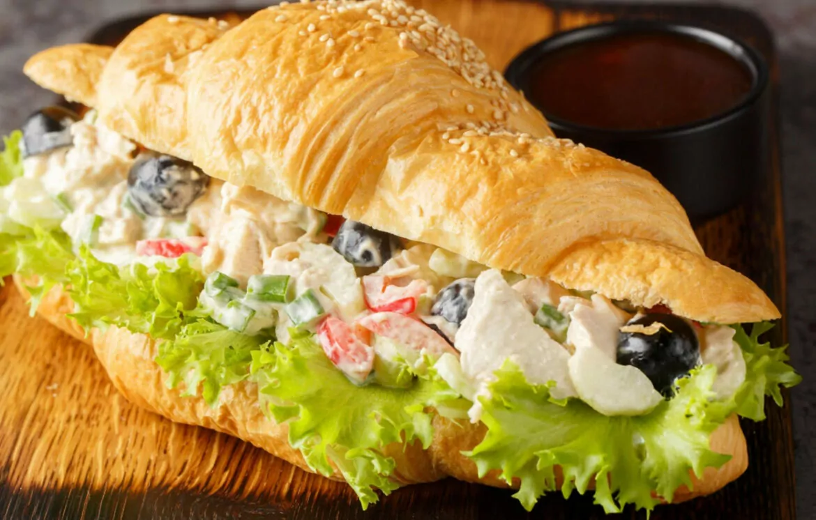 Chicken Salad Croissant Sandwich Recipe
