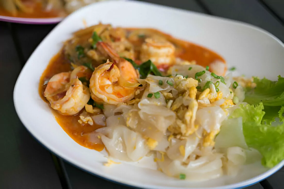 Stir-Fried Rice Noodles with Shrimp Recipe
