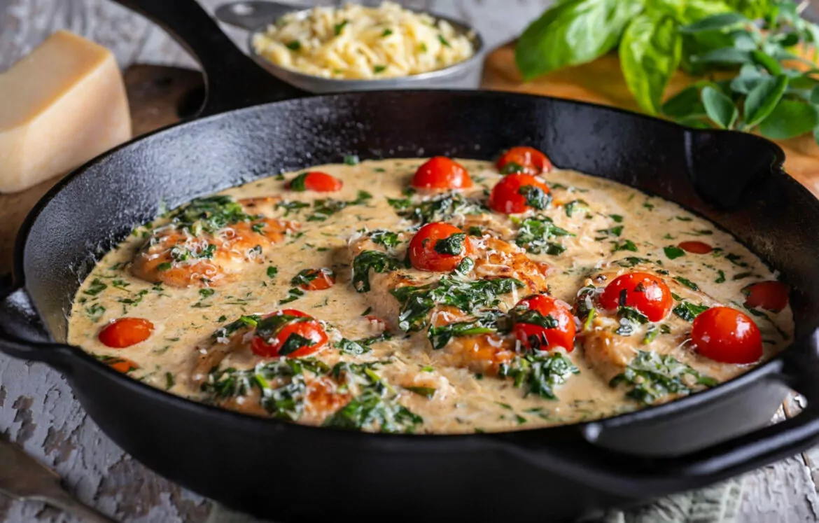 Creamy Tuscan Chicken Recipe