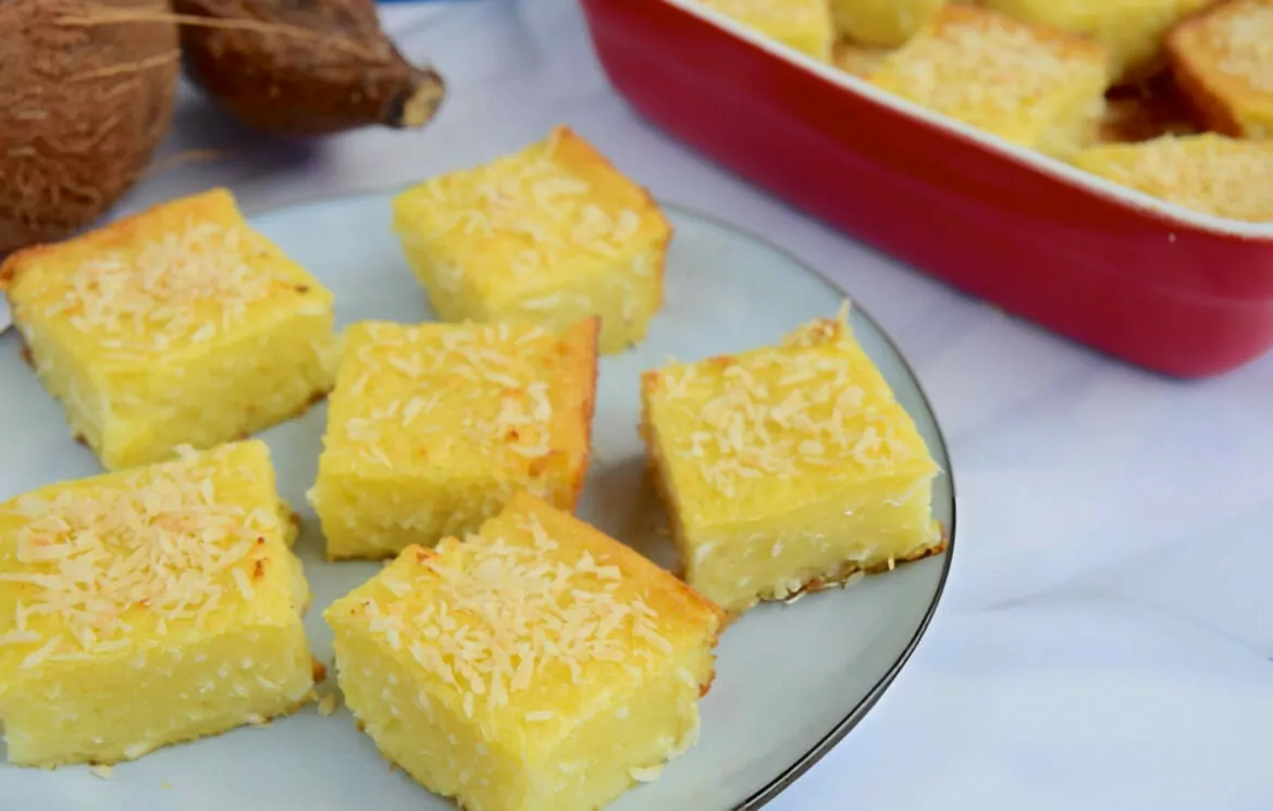 Cassava Coconut Cake Recipe