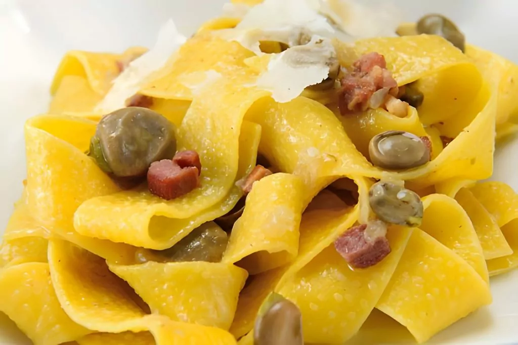 Pasta Pappardelle with Bean Recipe