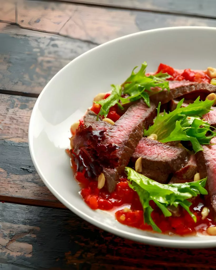 Steaks with Romesco Sauce Recipe