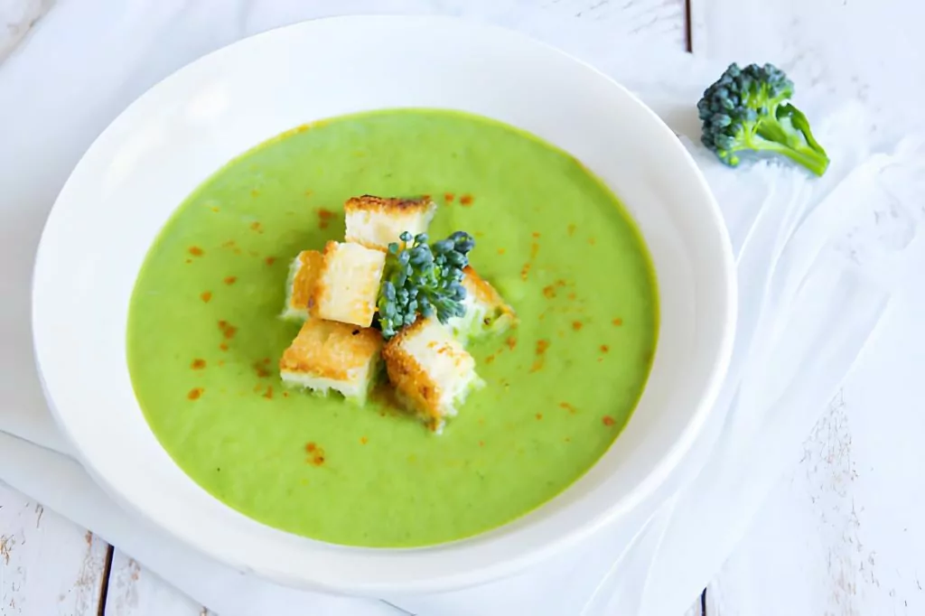 Spicy Creamy Broccoli Soup Recipe