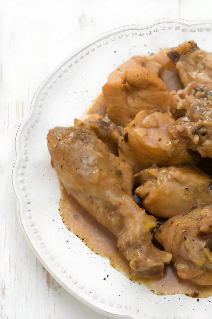 Chicken Adobo with Coconut Milk Recipe