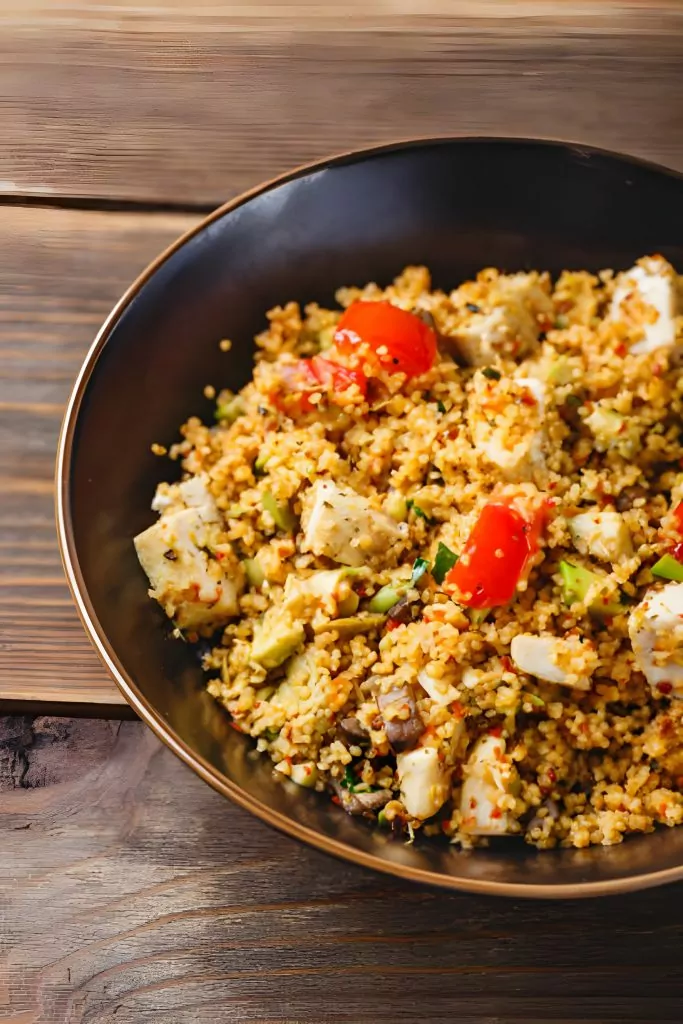 Chicken Bulgur Skillet Recipe