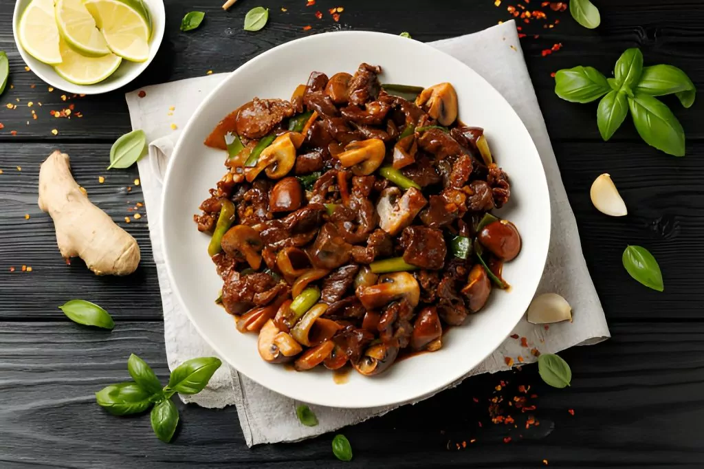 Beef Mushroom Stir Fry Recipe
