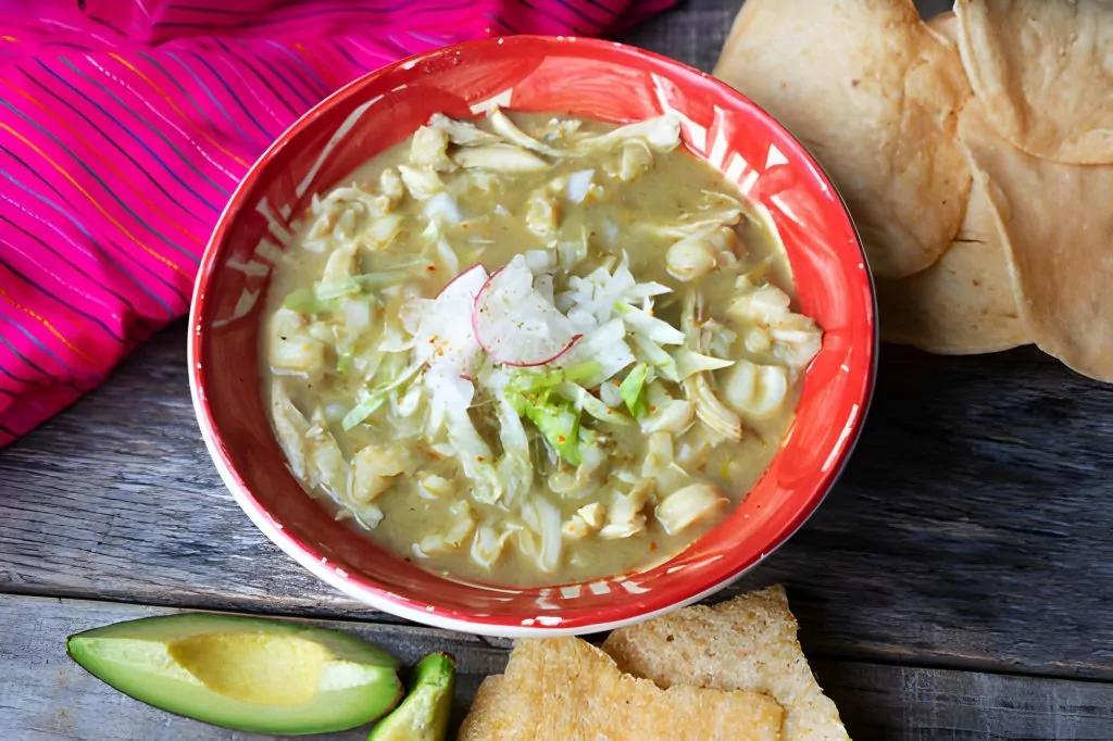 Pozole Verde con Pollo Recipe