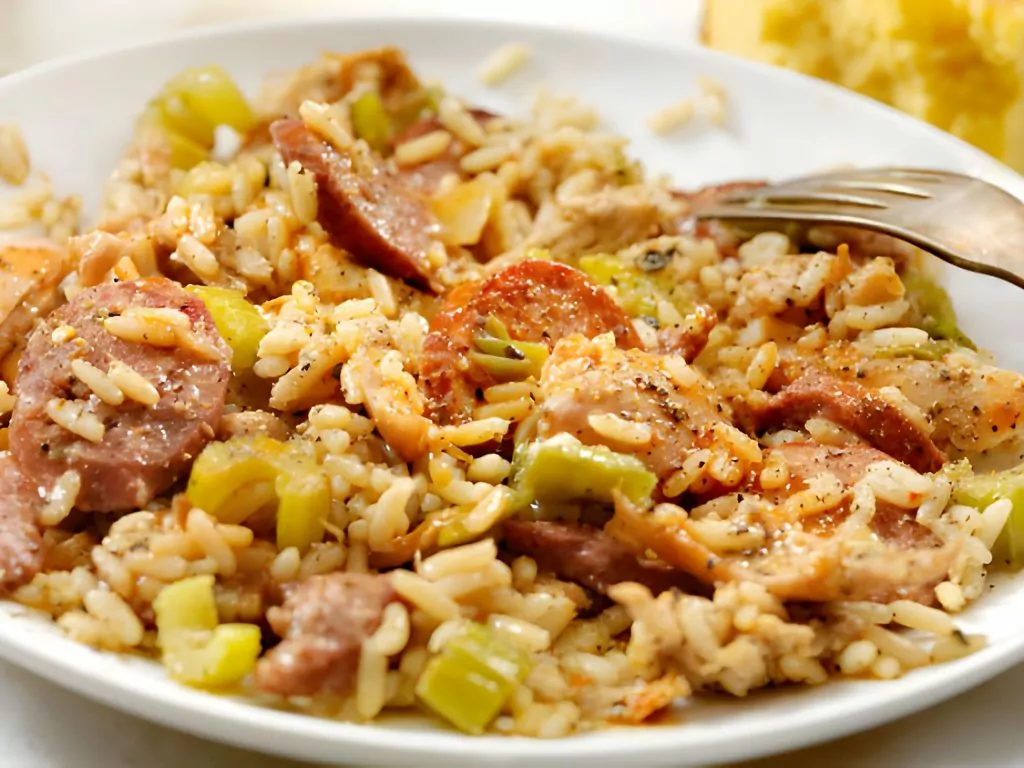 Chicken and Sausage Jambalaya Recipe