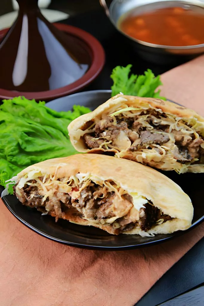 Corned Beef Pitas Recipe