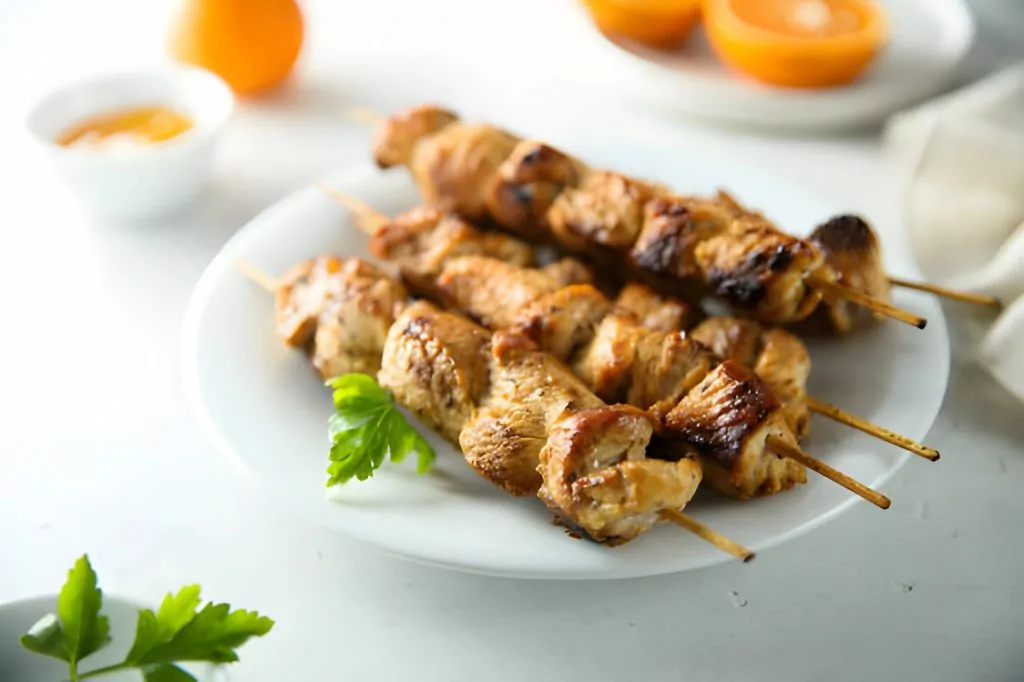 Citrus Marinated Chicken Skewers Recipe