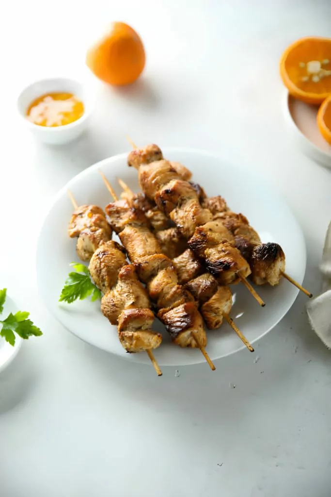 Citrus Marinated Chicken Skewers Recipe