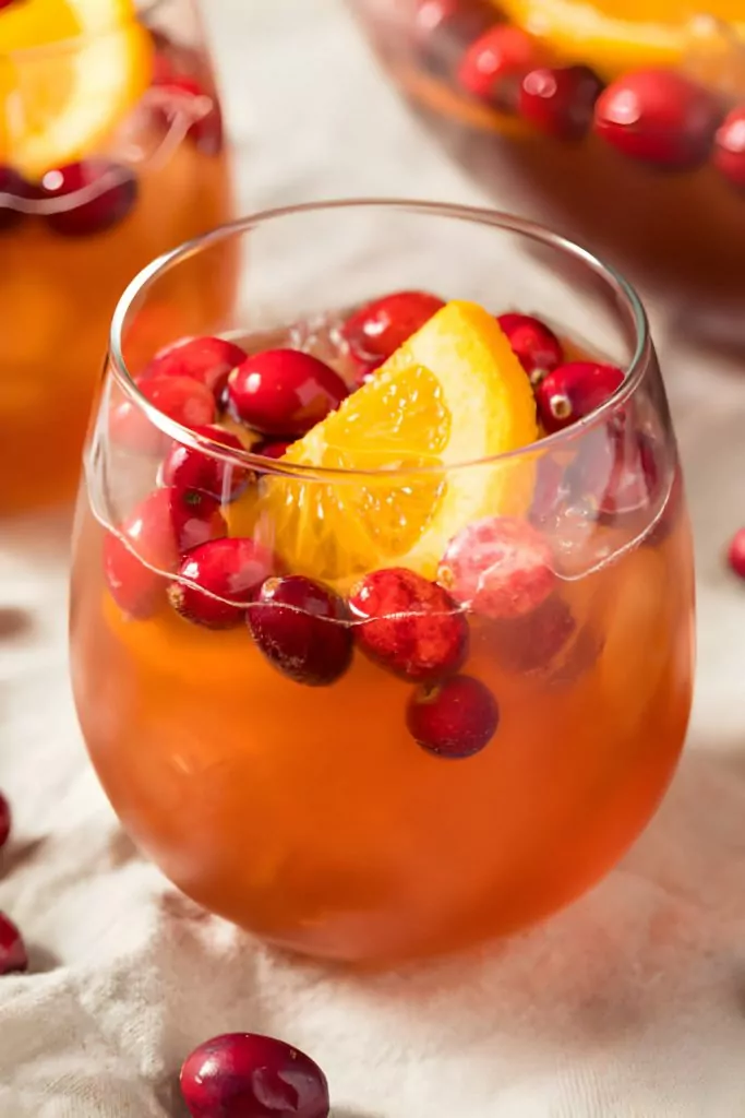 Non-Alcoholic Christmas Sangria Recipe