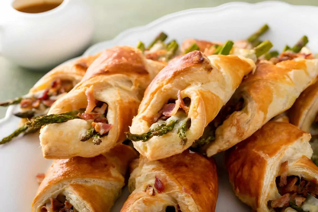 Prosciutto Wrapped Baked Brie Rolls Recipe